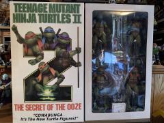 Teenage Mutant Ninja Turtles II: The Secret of the Ooze (NECA Tmnt Teenage Mutant Ninja Turtles 2 Secret of The Ooze 4-Pack VHS Movie B1)