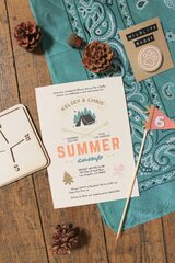 Summer Camp Themed Baby Shower