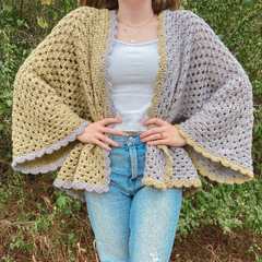 Easy Crochet Classic Granny Hexagon Cardigan - Pattern + ...