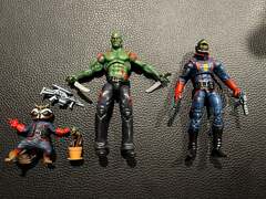 Starlord, Drax, Rocket Racoon (Guardians of the Galaxy) Marvel ...