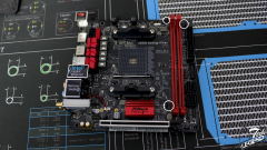 Computer Motherboard Fatal1ty X370 Gaming-ITX/ac (ASRock Fatal1ty AB350 Gaming-ITX/ac)