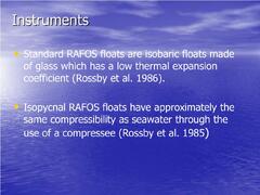 PPT - Introduction to the Lagrangian Isopycnal Dispersion ...