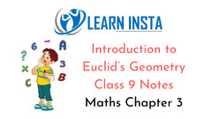 Introduction to Euclid's Geometry Class 9 (Euclid)