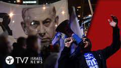 Israeli anti-gov't protests in 7th week - TV7 Israel News