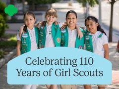 Celebrating 110 Years of Girl Scouts - Girl Scouts River Valleys ...