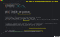 Java Stream API: Merging Arrays with Explanation and Example