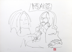 John Lennon | Peace and Love (1969) | MutualArt
