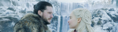 Jon Snow and Daenerys Targaryen Game of Thrones Season 8 ...