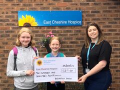 Generous girls' bake sale to raise money for East Cheshire Hospice ...