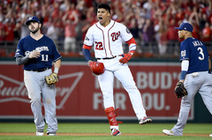 Juan Soto saves Nationals in wild-card win over Brewers