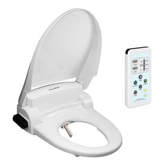 SmartBidet Electric Bidet Seat with Remote Control Toilets (SmartBidet SB-110 Electric Bidet Seat for Elongated Toilets Control Panel)