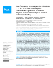 Human adipose derived mesenchymal stromal stem cells