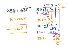 Dividing Decimals by Decimals (Annexing Zeros) | Math, Arithmetic ...