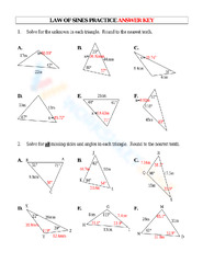 Kuta Tutorial: the law of sines - - Worksheets Library