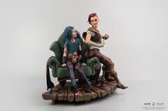 Arcane Powder & Vi 1/6 Scale Statue from League of Legends (Figura Riot League Of Legends Jinx & Vi)