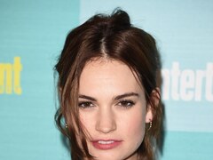 Lily James breaks another virus rule as she joins Dominic Cooper ...