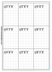 Long Division - 3 Digits By 1 Digit - No Remainder - Worksheets ...