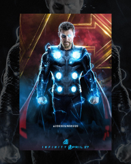 Marvels Avengers Thor Infinity War Movie ,