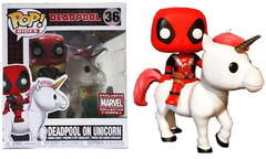 Funko Marvel Pop! Rides Deadpool on Unicorn Exclusive Vinyl Figure #36 (Deadpool on Unicorn)