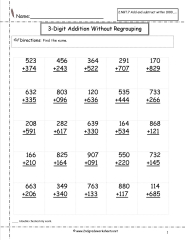 15 Bests of Adding Hundreds Worksheets - Adding Two Digit Numbers