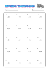 12 Bests of 3rd Grade Math Division Worksheets able - Math