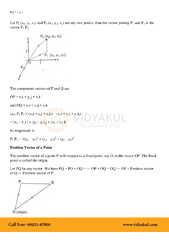 Class 12th Math Vector Algebra Formulas CBSE 2023