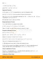 Class 12th Math Vector Algebra Formulas CBSE 2023