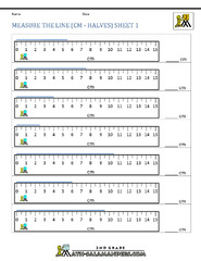 Measurement Math Worksheets - Measuring Length - Worksheets Library