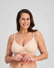 Bendon Comfit Collection Contour Bra Latte (Bendon Comfit Collection Soft Cup Plunge Bra in Latte Beige)