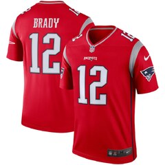 Men's New England Patriots Tom Brady Nike Red Inverted Legend Jersey (New England Patriots Alternate Game Jersey - Tom Brady Youth)