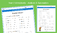 Year 3 | Mental Addition Worksheets | KS2 Addition | Primary Maths