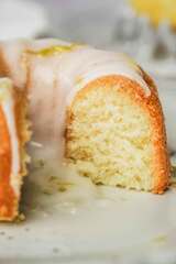 Bundt cake (Lemon Pound Cake)