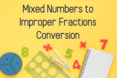 Mixed Numbers to Improper Fractions Conversion | Math Tutor