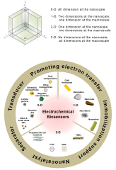 Nanomaterials and Nanostructures Enhancing Electrochemical Biosensors as Smart Sensors