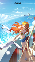 Nami - ONE PIECE - Zerochan Anime Board, one piece nami ...