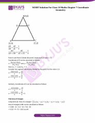 NCERT Solutions Class 10 Maths Chapter 7 Coordinate Geometry - PDF!