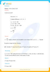 NCERT Solutions Class 10 Maths Chapter 5 Arithmetic Progressions ...