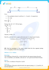 NCERT Solutions Class 10 Maths Chapter 7 Coordinate Geometry