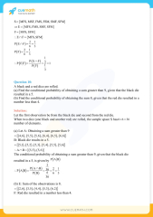 NCERT Solutions for Class 12 Maths Chapter 13 Probability ...