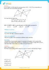 NCERT Solutions Class 7 Maths Chapter 7 Congruence of Triangles