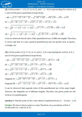 NCERT Solutions for Class 10 Maths Chapter 7 Coordinate Geometry ...