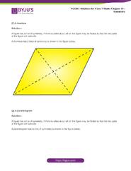 NCERT Solutions for Class 7 Maths Exercise 14.1 Chapter 14 Symmetry