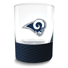 NFL Los Angeles Rams Commissioner 14 Oz. Rocks Glass with Silicone ...