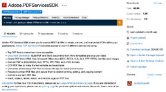 Getting Started | PDF Services API | Adobe PDF Services