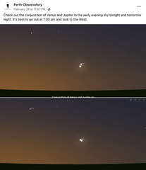 Jupiter and Venus (Venus)