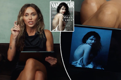 Miley Cyrus reveals story behind nude 'Vanity Fair' shoot