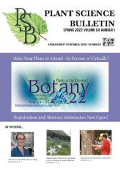 Plant Science Bulletin Volume 68 (1)Spring 2022 by Johanne Stogran ...