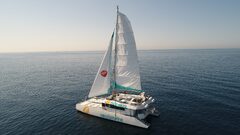 Sailing catamaran trip from the port of Malaga - Costa del Sol