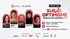 Peluncuran Survey Optimisme Generasi Muda 2023 - GNFI Academy