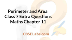 Perimeter and Area Class 7 Extra Questions Maths Chapter 11 - CBSE ...